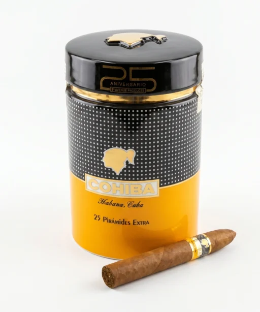 Ceramic Jar Cohiba Piramides EXTRA