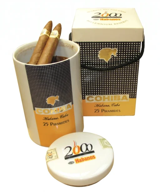 Cohiba Millennium 2000 Reserve Ceramic Jar