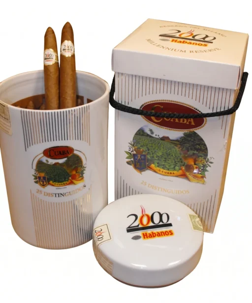 Cuaba Millenium Reserve Ceramic Jar