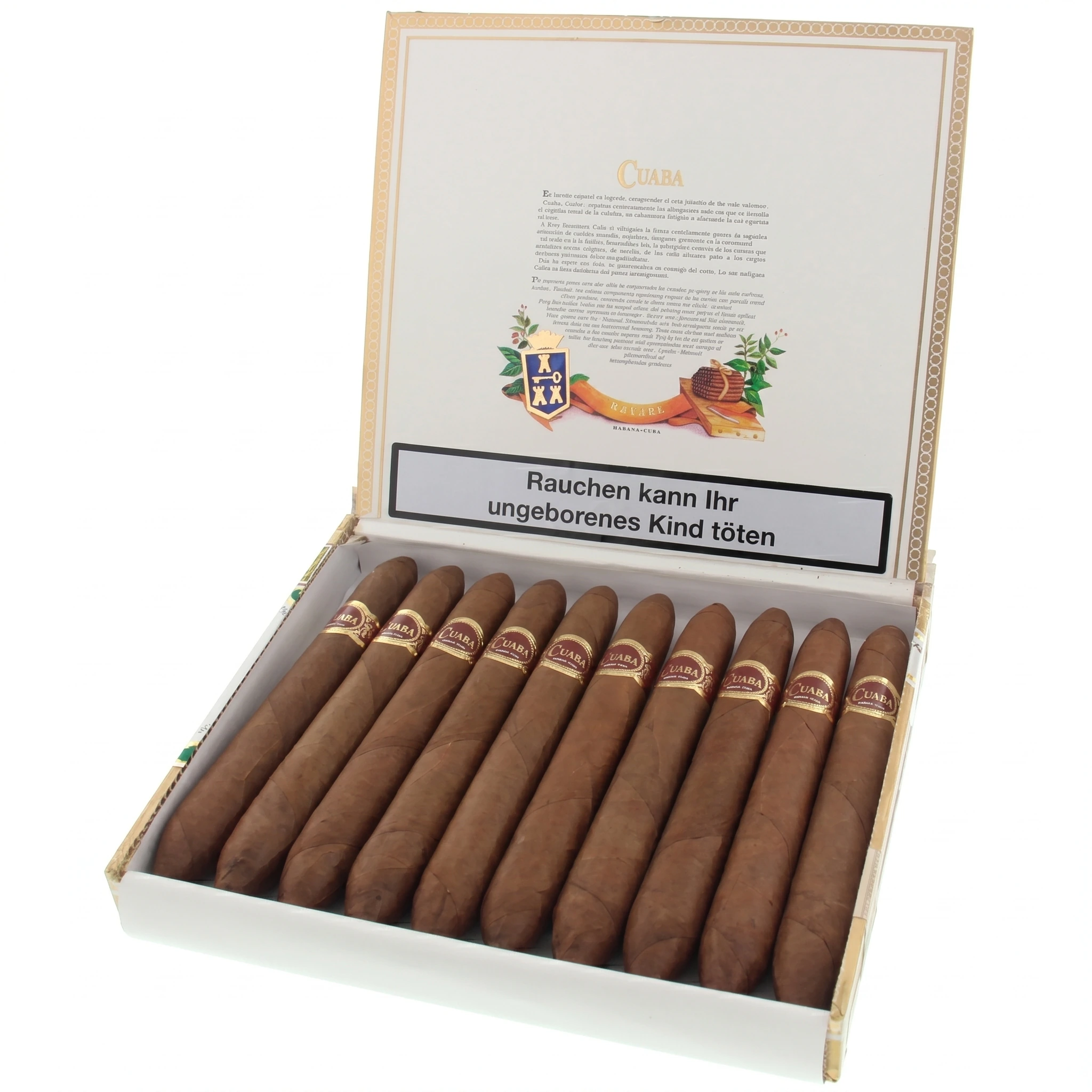 Cuaba Salomon Box of 10s 1 Cuaba Salomon Box of 10s