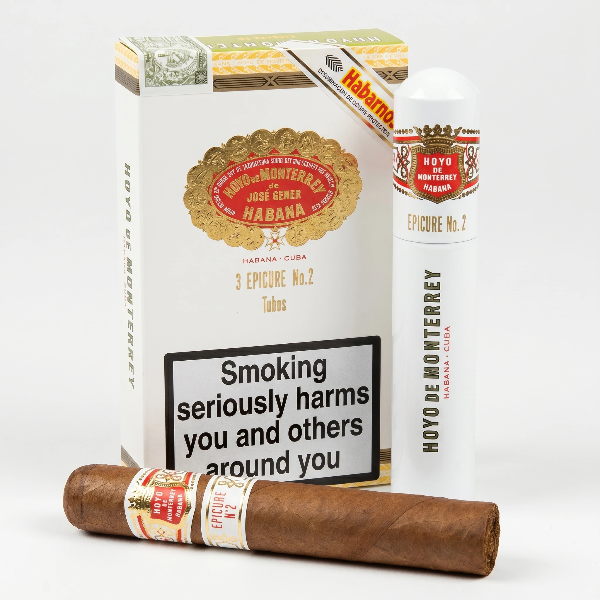 Hoyo de Monterrey Epicure No. 2 (Tubos)
