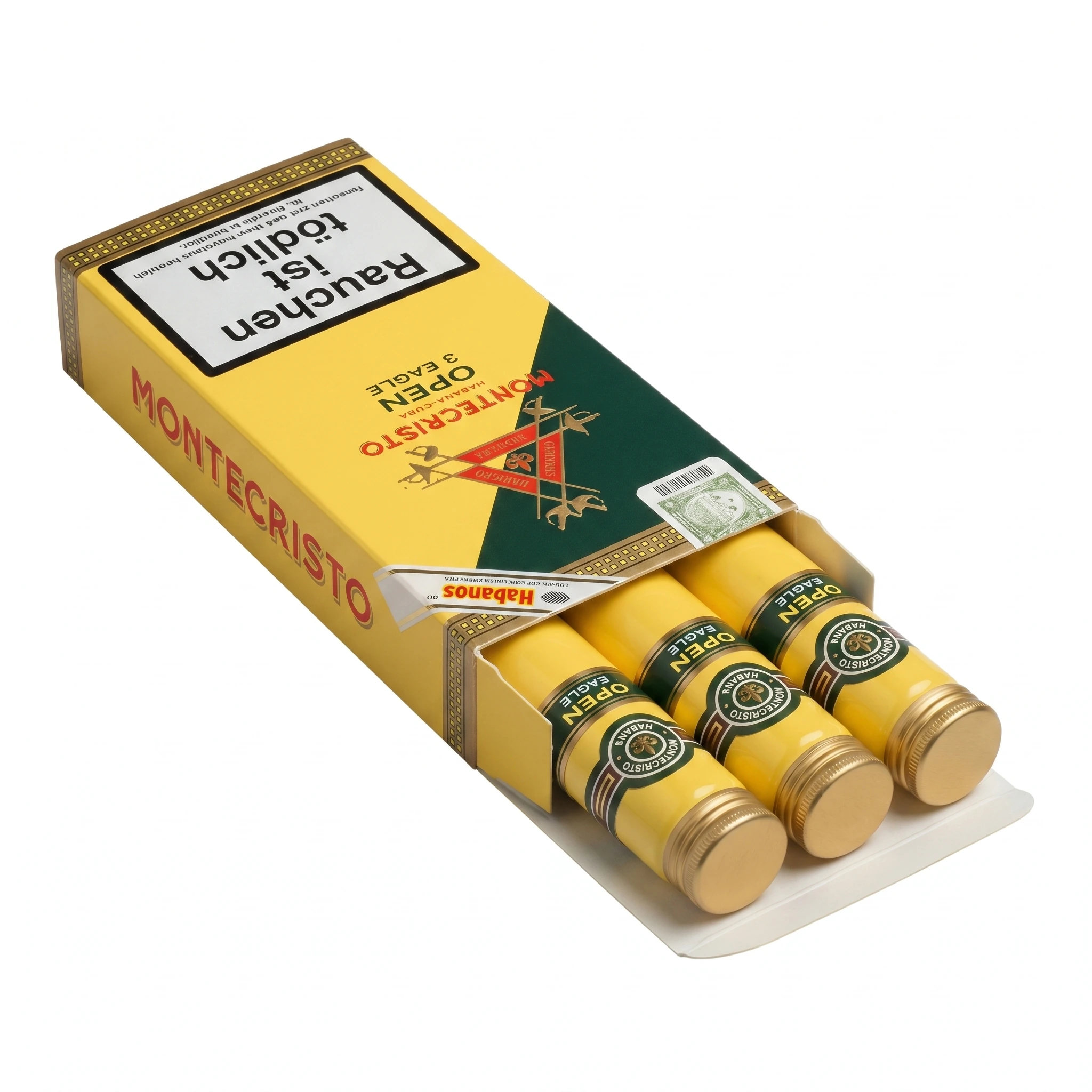 Montecristo Open Eagle Tubos (3)