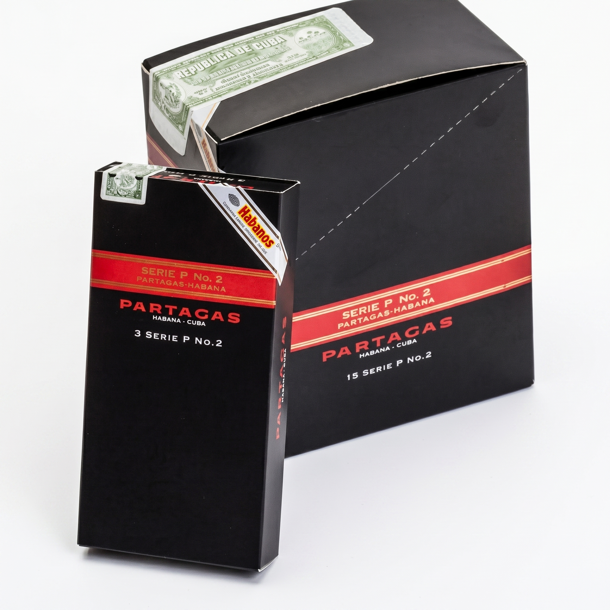 Partagas Series P. No. 2 (Tubos) (15) 1 Partagas Series P. No. 2 (Tubos) (15)