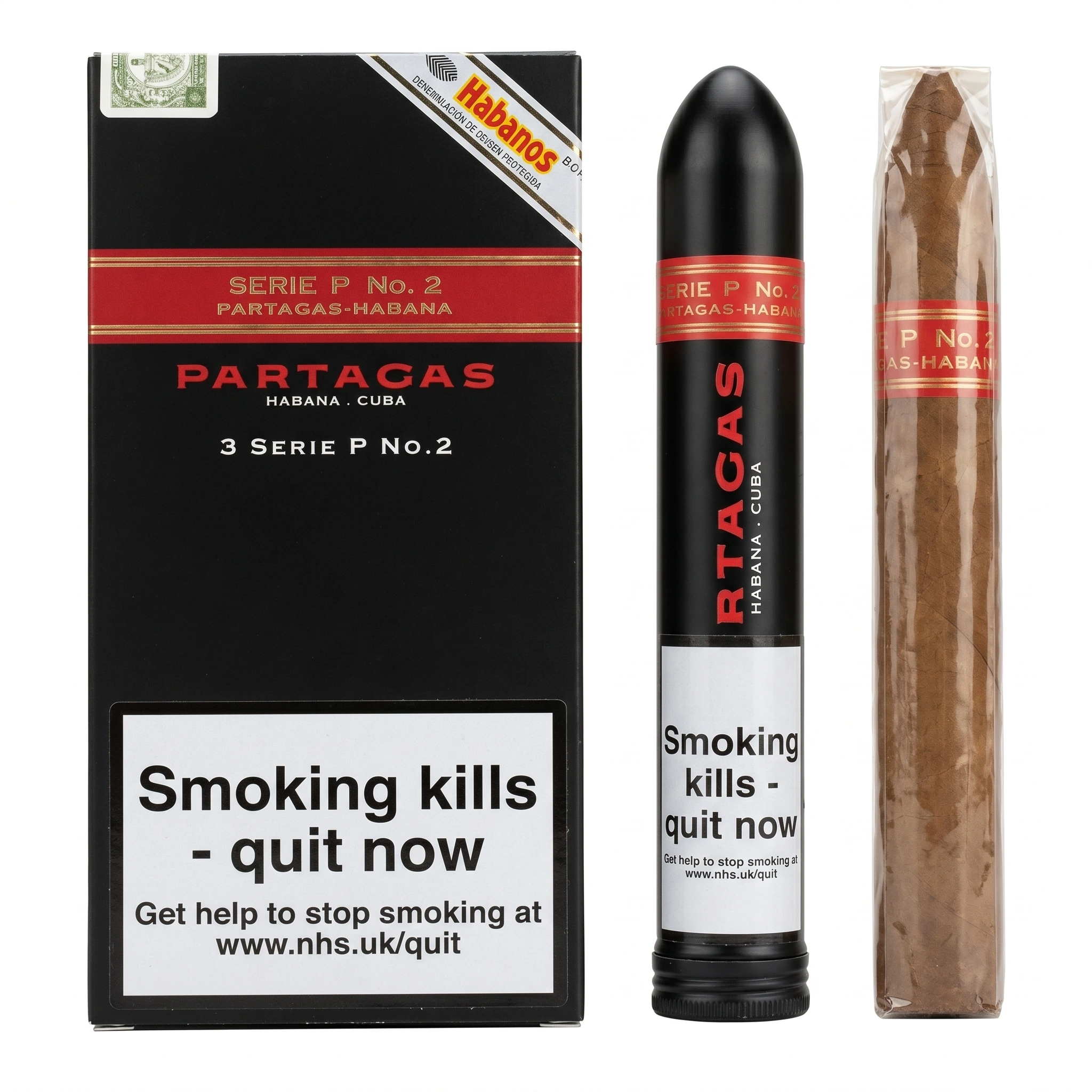 Partagas Series P. No. 2 (Tubos)(3)