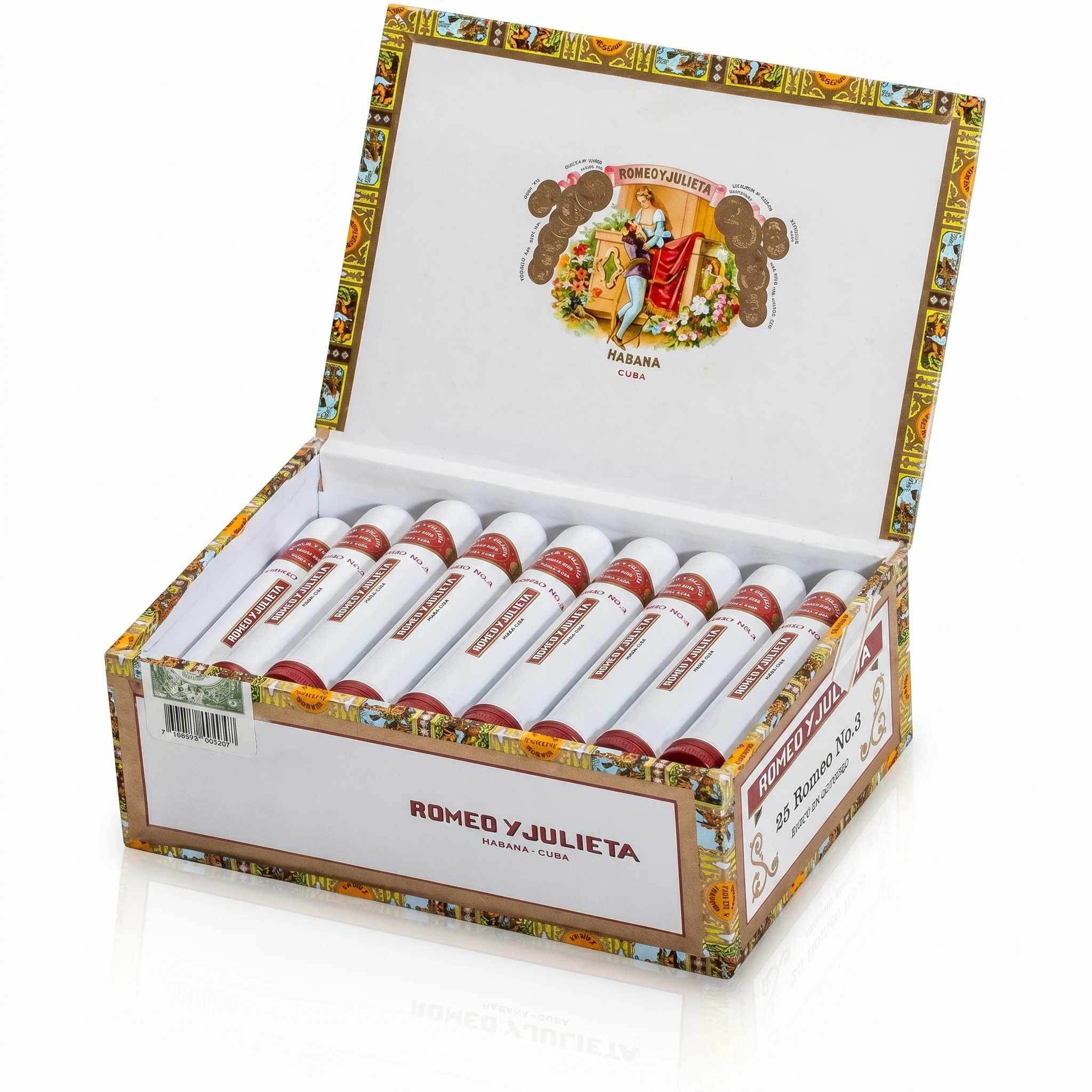 Romeo y Julieta Romeo No.3 (Tubos)